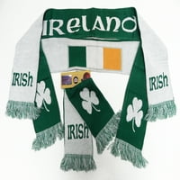 Irski dan svetog Patrika reverzibilni pleteni šal