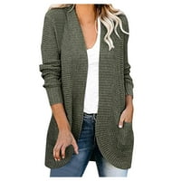 preporučena jakna s džepovima džemper ženski kaput dugih rukava kardigan džemper ženski kaput sako kaput