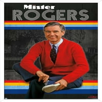 Gospodin Rogers-Retro zidni poster, 14.725 22.375