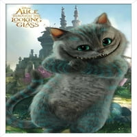 Zidni plakat Alice kroz ogledalo - šahovska ploča, 14.725 22.375