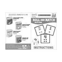 Briarpatch Scholastic Roll i Match Math Game