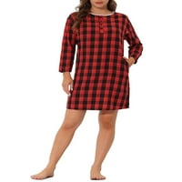 Jedinstveni prijedlozi Ženska pidžama haljina s džepovima spavaćica odjeća za spavanje u dnevnoj sobi spavaćica