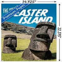 Zidni poster s Uskršnjeg otoka, 14.725 22.375