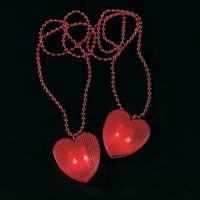 Ogrlica za Valentinovo sa sjajnim srcem-nakit -