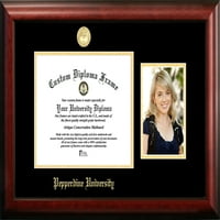 Okvir za diplomu Sveučilišta Pepperdine 11 ' 8.5 ' sa zlatnim reljefom i portretom