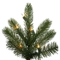 Umjetno božićno drvce od 8,5 'do 8,5' s osvjetljenjem dura mater i prozirnim svjetlima