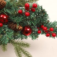 Božićni ukrasi _ ukras za školu Božićna brusnica voće naopako božićno drvce ukras kuće viseći vijenac vješalica za vrata Božićni