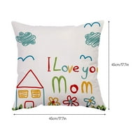 Pokloni za mame najpopularnije navlake za jastuke s printom na svijetu za mame uređenje doma jastučnice za Majčin dan Pokloni za