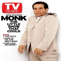 Monk, Toni Shalhoub, Naslovnica TV vodiča, 21.i 27. lipnja 2003. TV vodič ljubaznošću tiskanja plakata u