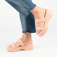 Kolekcija Journee Womens Veradie Tru Comfort Pjena Slip na sandalama platforme