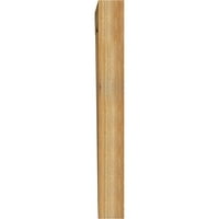 Ekena Millwork 4 W 22 d 34 h Tradicionalna sloj grubo pilana nosača, zapadnjački crveni cedar