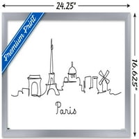 _ - Plakat na zidu u Parizu, 14.725 22.375