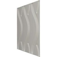 Ekena Millwork 5 8 W 5 8 h Nexus Endurawall Dekorativna 3D zidna ploča, Ultracover saten cvjetanje bijelo