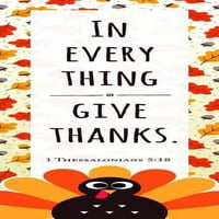 Označite zahvalnost: hvala na svemu: Solunjanima 5:18