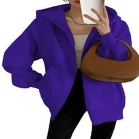 Ženska majica s kapuljačom s kapuljačom s kapuljačom s kapuljačom casual gornja odjeća Gornji dijelovi ženska debela radna odjeća