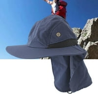 Šešir za ribolov s podesivim preklopom na vratu za zaštitu od sunca brzosušeća alpinistička kapa širokog oboda za Vani