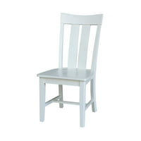 Set od dvije stolice u bijeloj boji