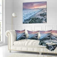 Dizajnerski zalazak sunca na Plaži Cape Trafalgar-jastuk s morskim krajolikom-18.18