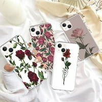 Torbica za telefon s cvijetom ruže za iPhone 12mini Pro Ma Pro XS Ma XR 6s Plus Plus Torbica za Samsung Note Note Ultra S S20 + S20Ultra