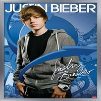 Zidni poster Justina Biebera strelice, 22.375 34