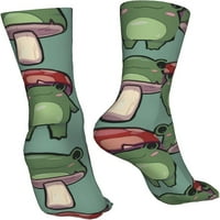 Muške i ženske čarape ispod haljine, sportske čarape od gljiva žaba, Ležerne čarape za čamce