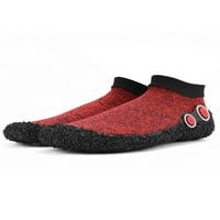 ; Vodene cipele za fitness čarape za plažu bosonoge joga prozračni udobni Pleteni gornji dio s ravnim potplatom Crveni 9,5