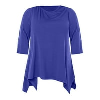 Ženske majice, elegantna casual Plus size tunika s dugim rukavima za trudnice, široka košulja, ljetne bluze za žene