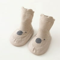 Dječje božićne papuče na vezanje jesenske / zimske cipele za dječake i djevojčice Protuklizna rastezljiva tkanina Zelena