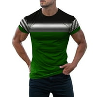 Majice za vježbanje za muškarce, majice s grafičkim printom za muškarce, cool majice, majice u zelenoj boji, majice za muškarce