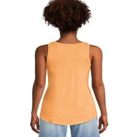 Ženska majica bez rukava s visokim usponom, 2 pakiranja