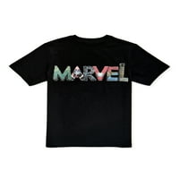 Marvel Comics Boys Majica za vrat s kratkim rukavima, veličine 4-