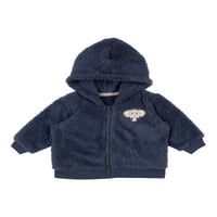 Petit Lem Baby Boy Hoodie Outfit Set, Veličine mjeseci- mjeseci