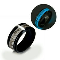 Zaručnički prsten od nehrđajućeg čelika koji svijetli u mraku, za žene i muškarce, Kolekcija