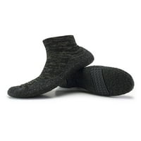 Tenisice čarape za plažu pletene gornje Cipele za jogu lagane vodene cipele za teretanu i fitness Crna zelena 9,5