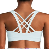 AVIA ženski srednji utjecaj Strappy Back Sports grudnjak