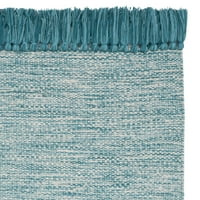 Jednobojni tkani pamučni tepih od 2'3 7'