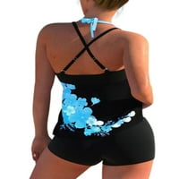 Ljetna rasprodaja; ženske mekane Tankini Push-up bokserice Kratki kupaći kostimi Bikini setovi prsluk Top Odjeća Za plažu kupaći