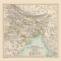 Regija Bengal, Indija-ispis plakata o Bartolomeju iz Miehl Doe0025