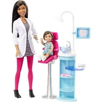 Lutka stomatolog Barbie i set za igru