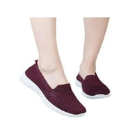 Ženske natikače za hodanje s otvorenim nožnim prstima, udobne natikače u boji, protuklizne zatvorene cipele za trčanje, crvene 1