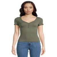 Nema granica Juniori V-Neck Henley Top