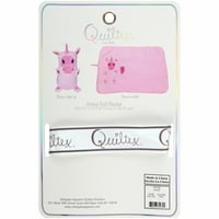 QuiltEx® ružičasta deka za roll za životinje