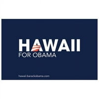 Plakat Baracka Obame-plakat kampanje Havaji za Obamu filmski plakat-u