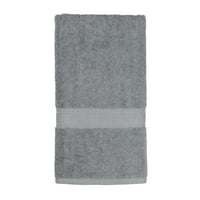Osnovni debeli ručnik za ruke, školski sivi