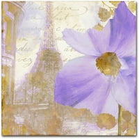 Zaštitni znak likovna umjetnost Purple Paris i Canvas Art by Color Bakery