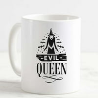 Šalica za kavu ukrasi za Noć vještica zla kraljica vještica zastrašujuća šalica za kavu Bijela šalica za kavu smiješna poklon šalica