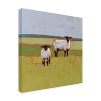 Victoria Borges 'Suffolk Sheep II' platno umjetnost