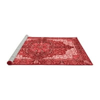 Tvrtka alt strojno pere pravokutne tradicionalne perzijske prostirke u crvenoj boji za unutarnje prostore, 2' 3'