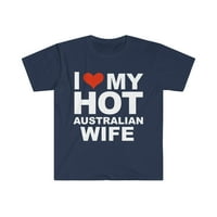Volim svoju vrelu australsku ženu brak muž Australija Majica od $ -3 $
