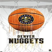 Zidni plakat Denver Nuggets - drip Košarka, 14.725 22.375